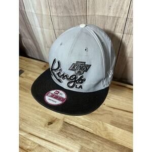 Los Angeles Kings Men's NHL New Era 9Fifty Snapback Hat Gray/Black